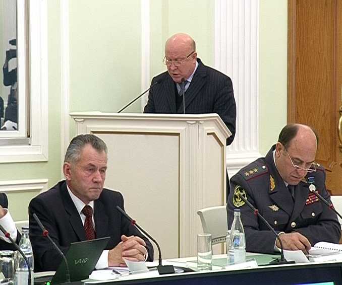 Заседание Совета при полномочном представителе Президента РФ в Приволжском федеральном округе