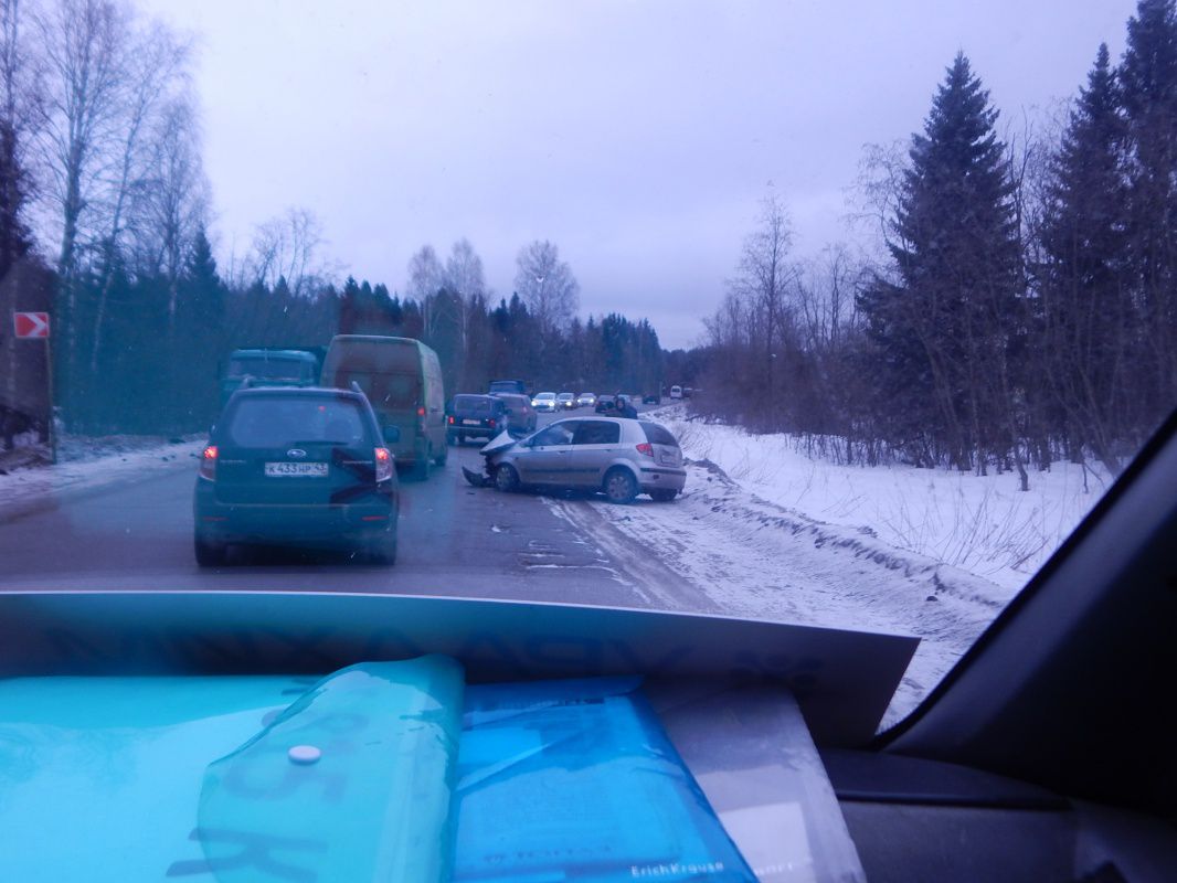 В Кирово-Чепецком районе «Hyundai Getz» врезался в КАМАЗ: один человек погиб.