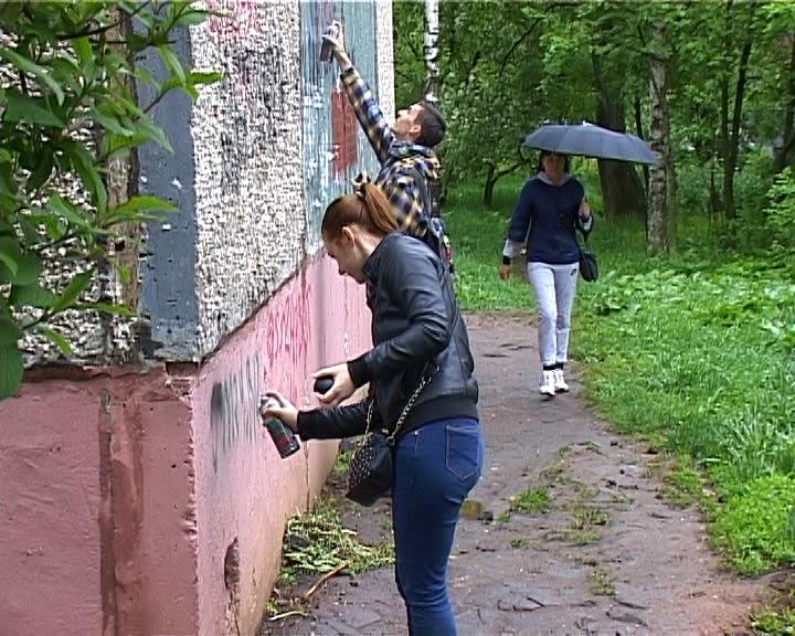 Кировская молодежь продолжает борьбу с рекламой наркотиков