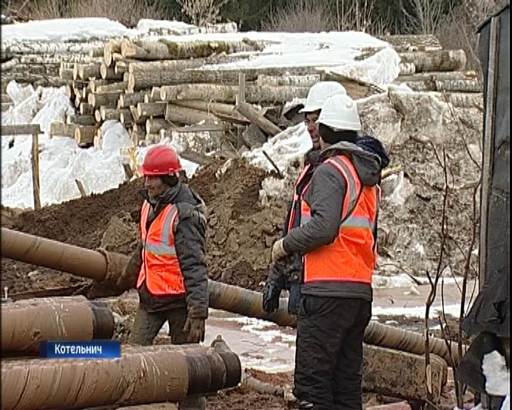 Строительство межпоселкового газопровода Мирный - Котельнич близится к завершению
