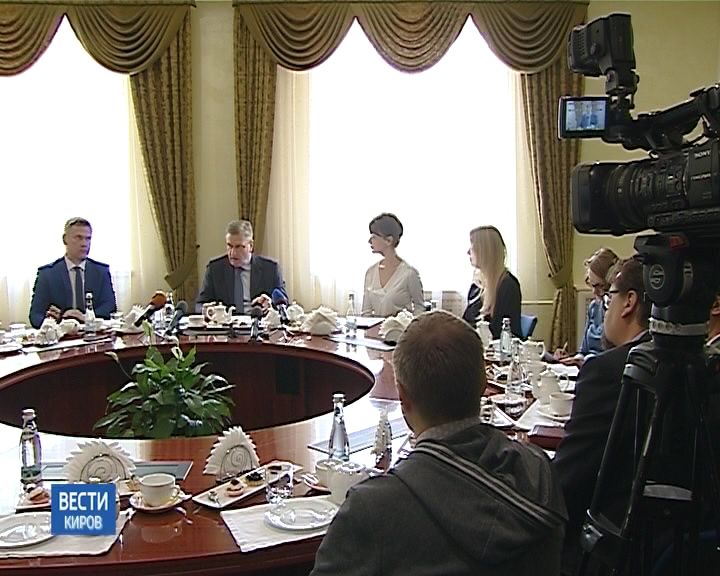 Встреча губернатора Игоря Васильева с журналистами