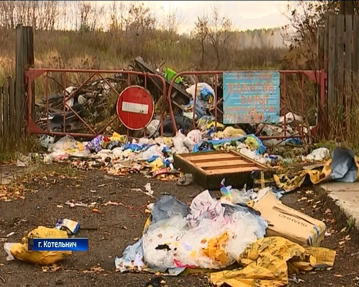 В Котельниче в некоторых районах отходы ТБО не вывозят уже полмесяца