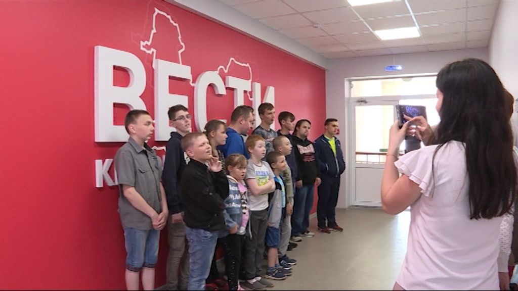 Воспитанники Мурыгинского детского дома побывали на ГТРК «Вятка»