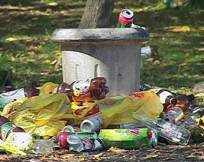 После рок-фестиваля