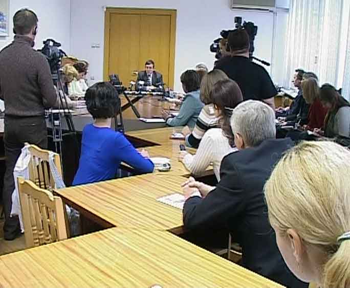 Пресс-конференция Геннадия Плехова