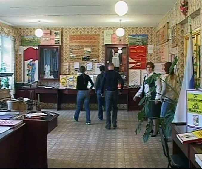 Школьный музей в поселке Безбожник