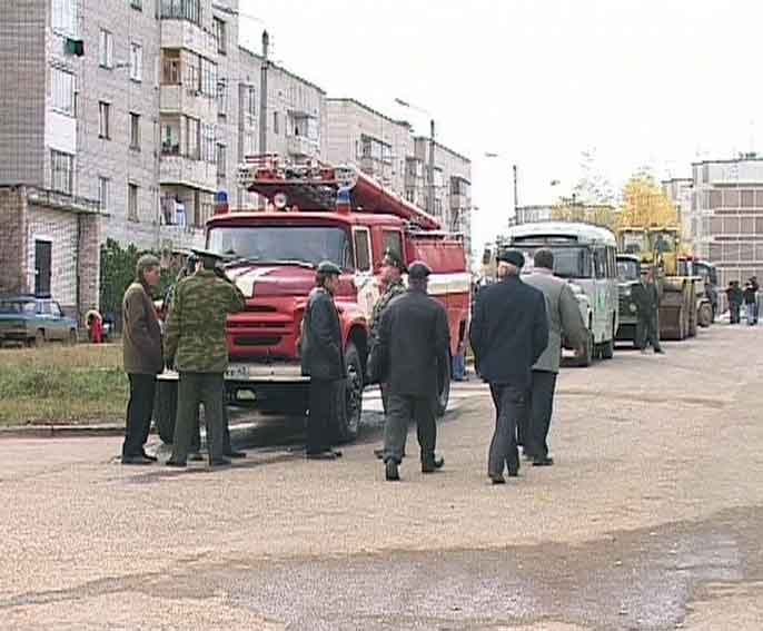 Командно-штабные учения в Нововятском районе