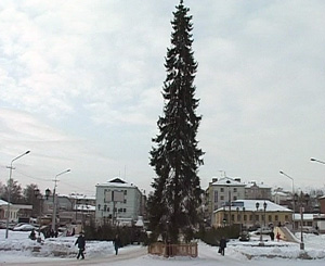 «Праздничный» город