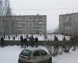 Вместо двора - спортивная площадка