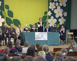 В школе № 14 прошла встреча блокадников-ленинградцев с детьми