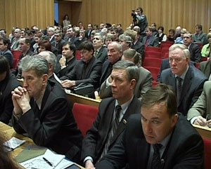 Депутатские слушания в правительстве области