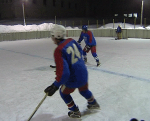 Население Нагорска увлечено хоккеем
