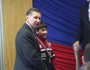 Детская хоккейная команда «Шуни» заняла первое место в областных соревнованиях по хоккею с шайбой