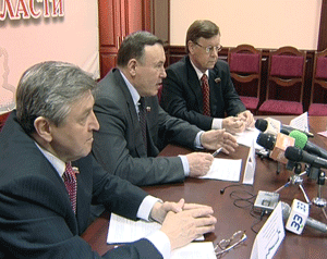 Пресс-конференция посвященная итогам первого года работы ОЗС