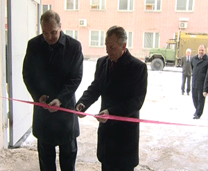 Открытие спортивного комплекса