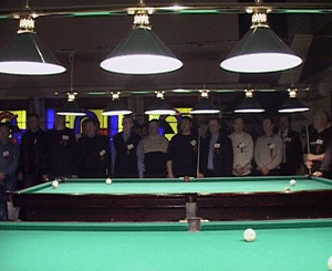 Прошёл третий турнир по бильярду