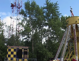 В кировском парке имени Гагарина в скором времени начнет работать пражский лунопарк