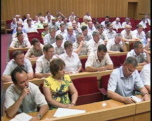 Совещание у губернатора.