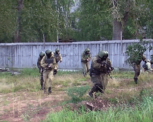 Учения силовиков.