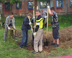 Новая детская площадка.