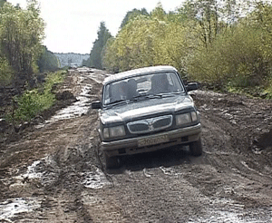 Вятское бездорожье.