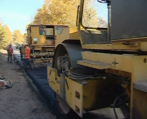 Владимир Быков - на ремонте дорог областного центра