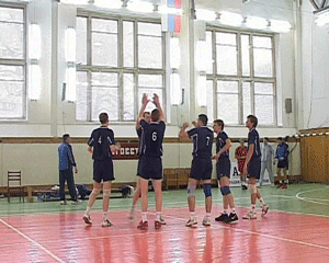 Победа волейболистов 