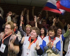 Кировские болельщики на чемпионате мира по мини-футболу