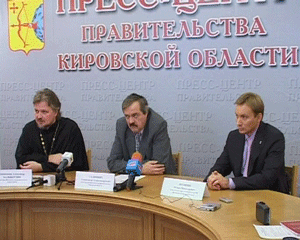 Пресс-конференция, посвящённая юбилею Вятской Епархии.
