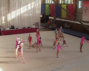 Областное первенство среди юношей и девушек по акробатике