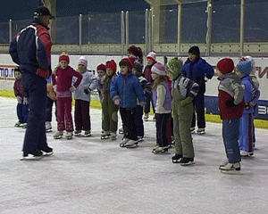 Подготовка к чемпионату города Кирова по фигурному катанию