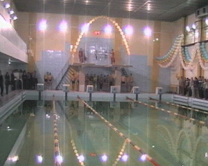 Открытие обновленного бассейна в ВГГУ