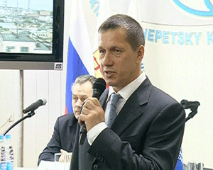 Визит министра природных ресурсов России Юрия Трутнева