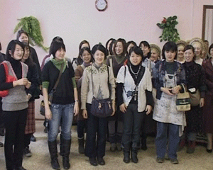 Туристическая группа из Японии в Нововятске