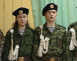 Военно-патриотический клуб в Унинском районе