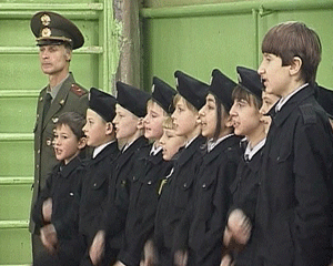 Посвящение в кадеты в школе №40