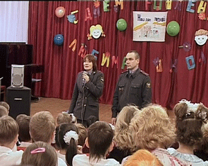 45 лет школе-интернате № 6 для детей-сирот в поселке Новом