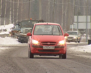 Песок и соль против наката и гололедицы на дорогах