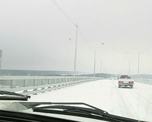 Завершение строительства моста в Вятских Полянах