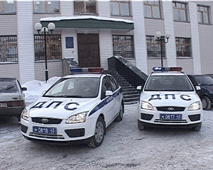 Новые автомобили в полку дорожно - патрульной службы ГИБДД