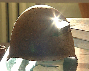 Ребята из поискового отряда нашли место гибели своего земляка