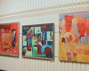 Областная молодёжная выставка кировских художников в Театре-на-Спасской