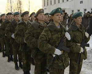 Торжественный митинг в Вятских Полянах посвященный Дню героев Отечества