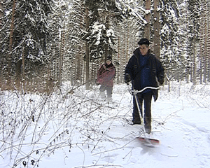 Подготовка трассы к всероссийским соревнованиям по спортивному ориентированию
