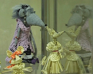 Предновогодняя ярмарка в Областном доме народного творчества