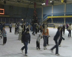 Ёлка физико-математического лицея  в спорткомплексе 