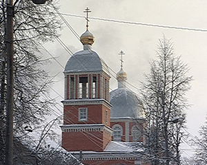 Строительство нового храма в Туже
