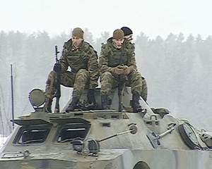 Показательные выступления роты охраны марадыковского гарнизона