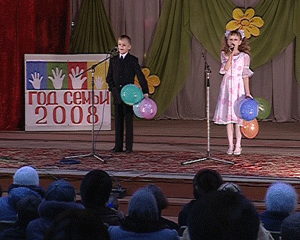 Большой семейный концерт в Санчурске