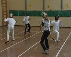 Первенство области среди кадетов по фехтованию